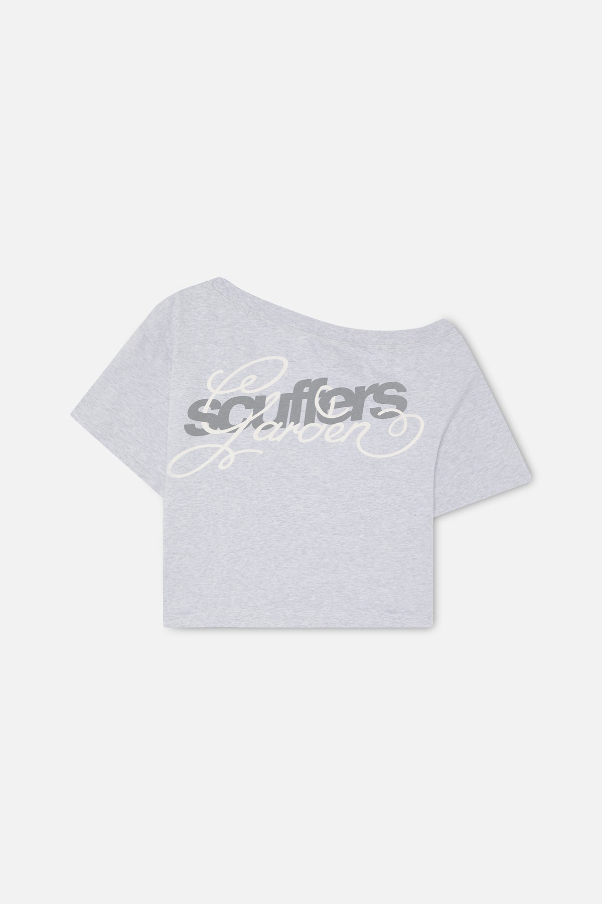 Camiseta gris jaspeada