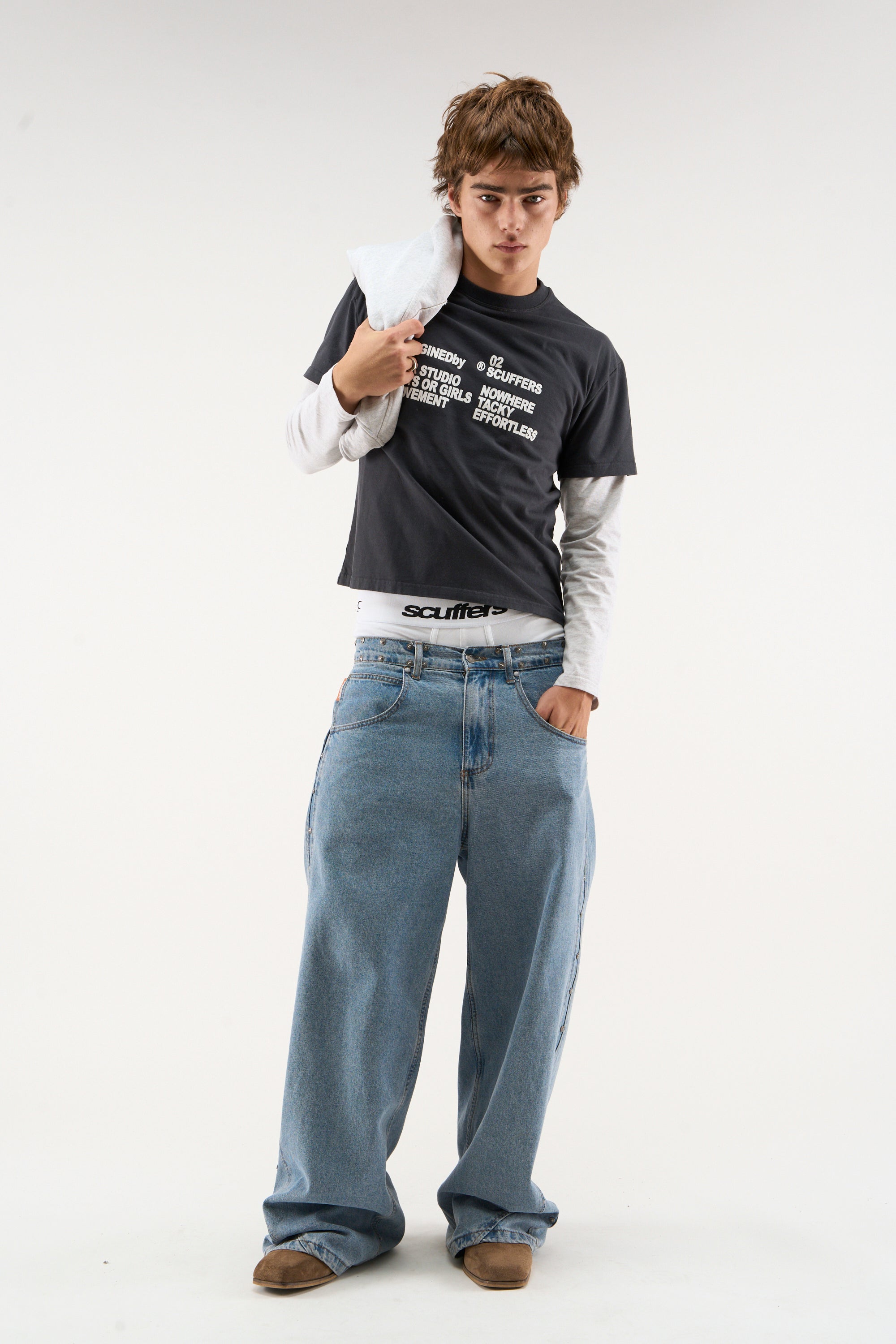 Ving Navy Manga Larga