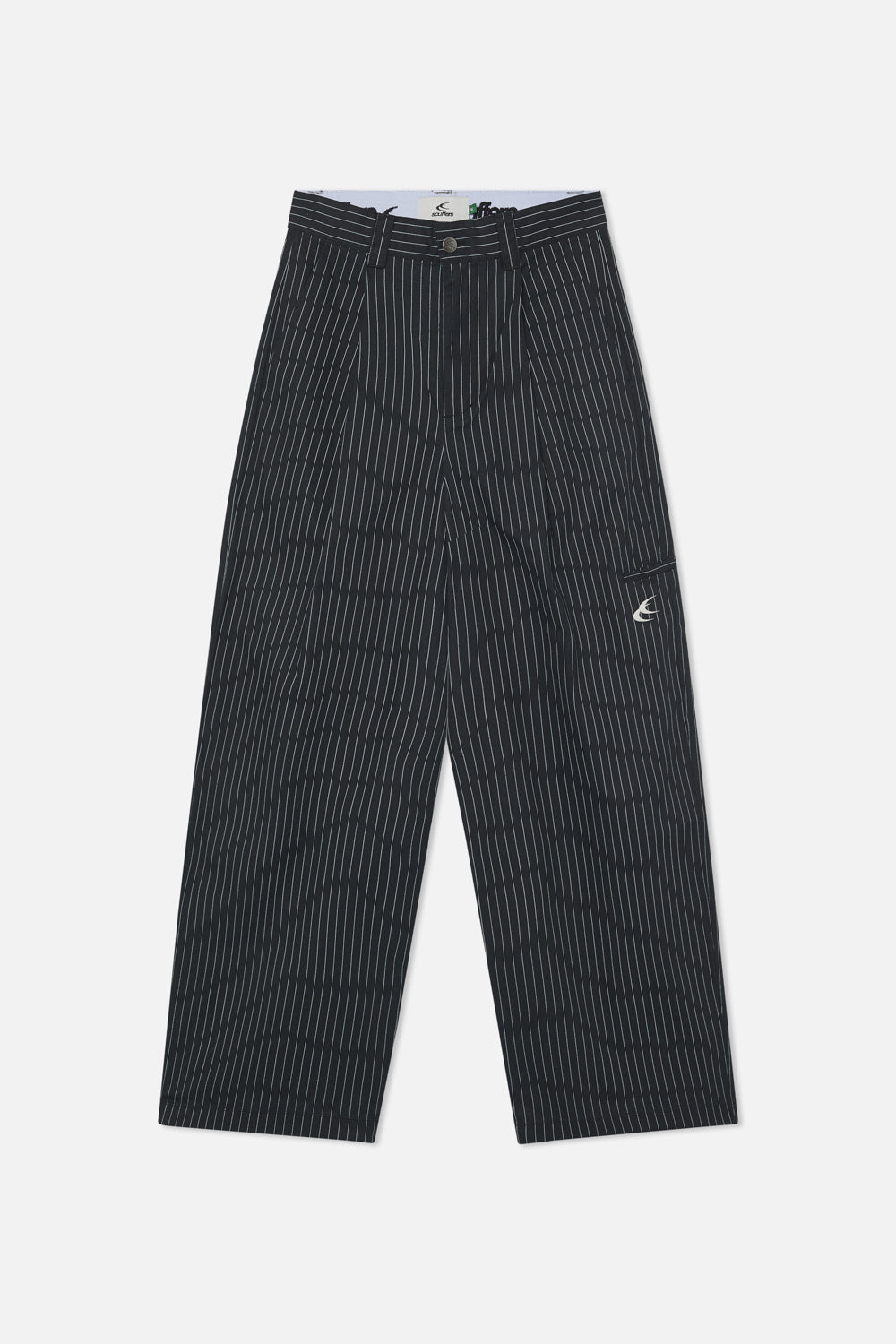 Pantalones negros de raya diplomática