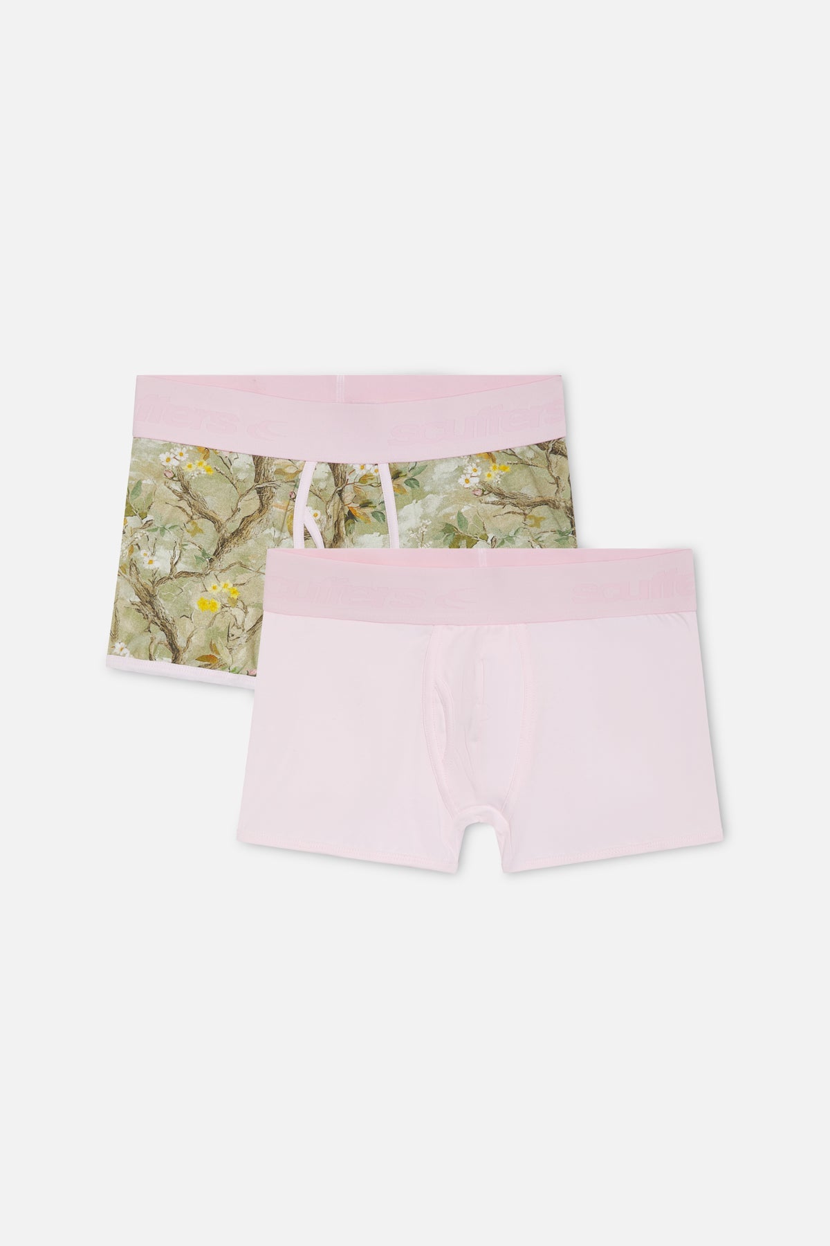 Boxers de flores reales y rosas