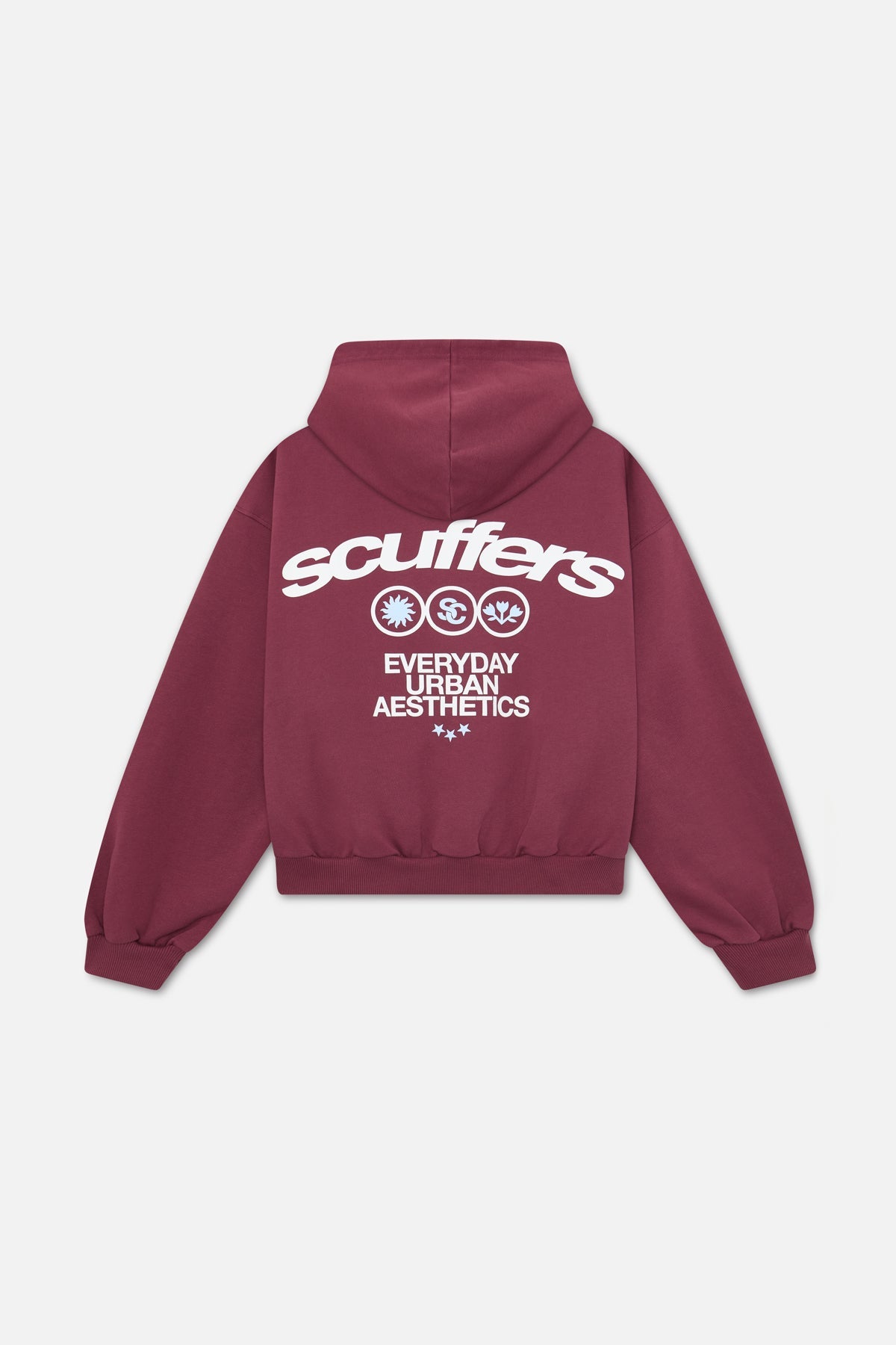 Sudadera con capucha SC Burgundy