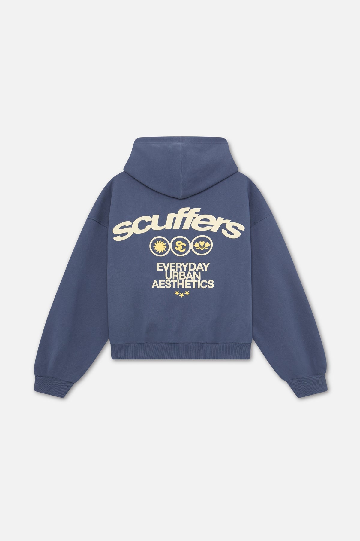 Sudadera con capucha azul SC