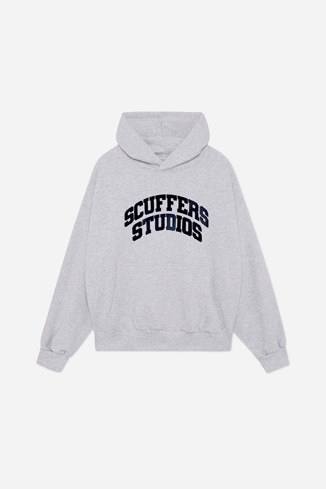 Sudadera con capucha gris semiclaro