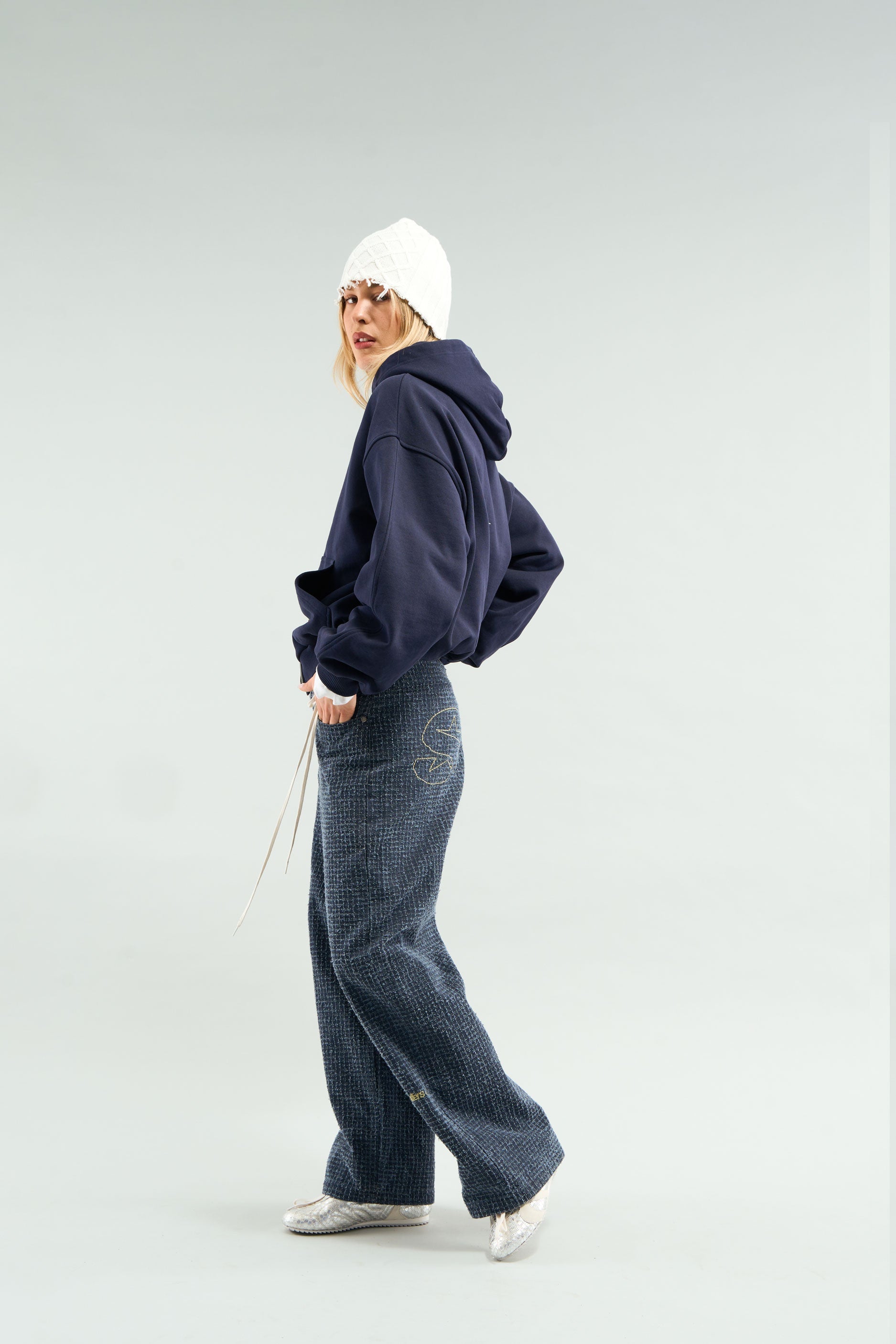 Pantalones Ripstop azul marino