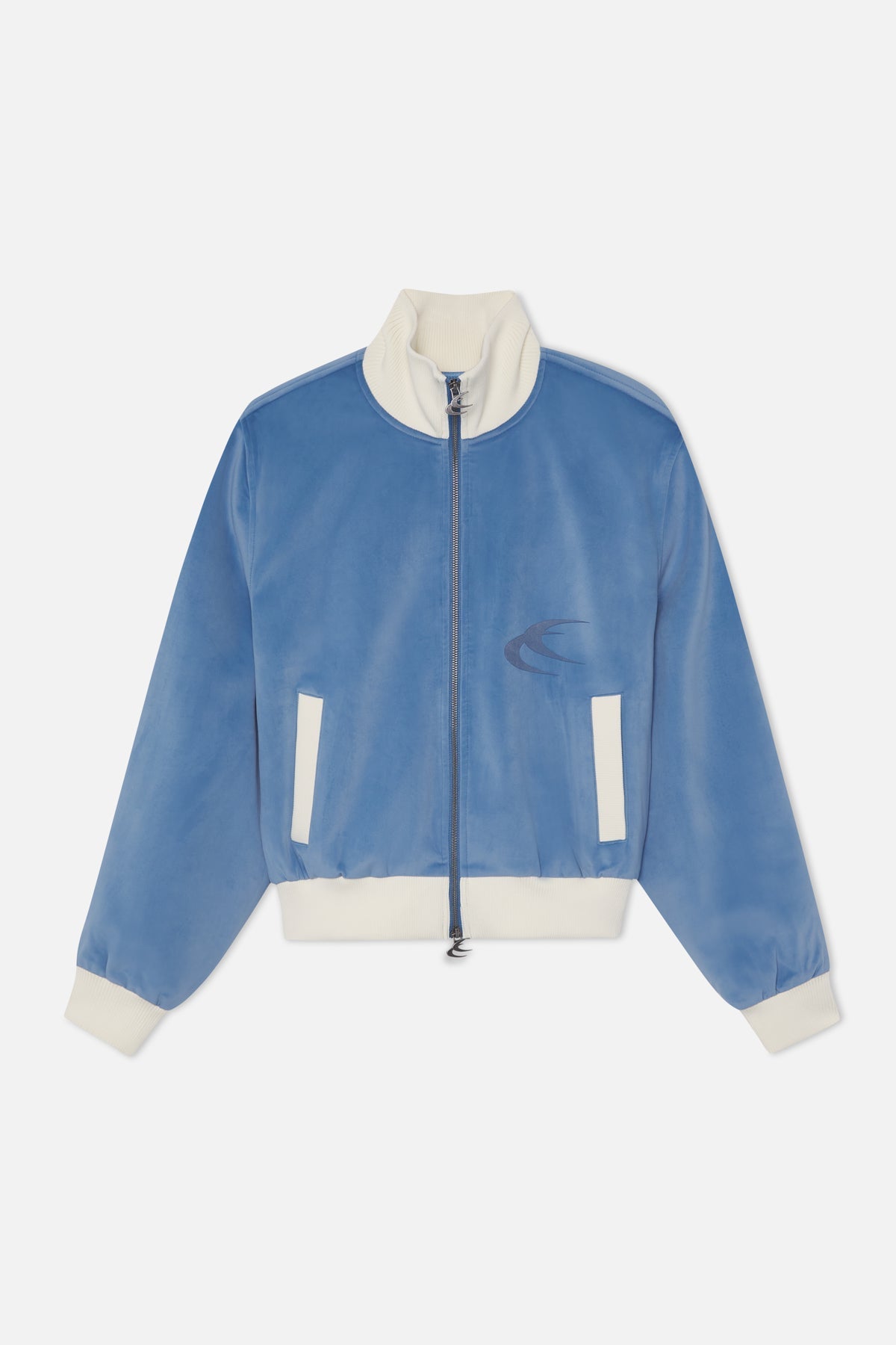 Cremallera azul nieve