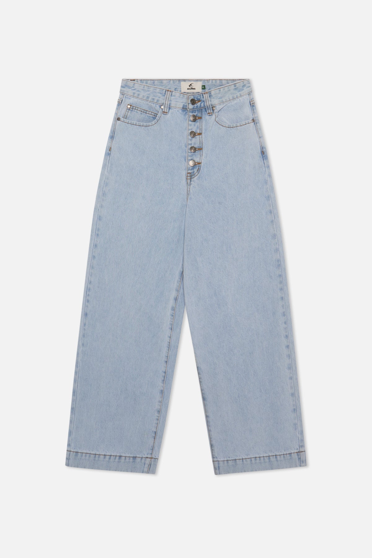 Pantalones azul claro tropical