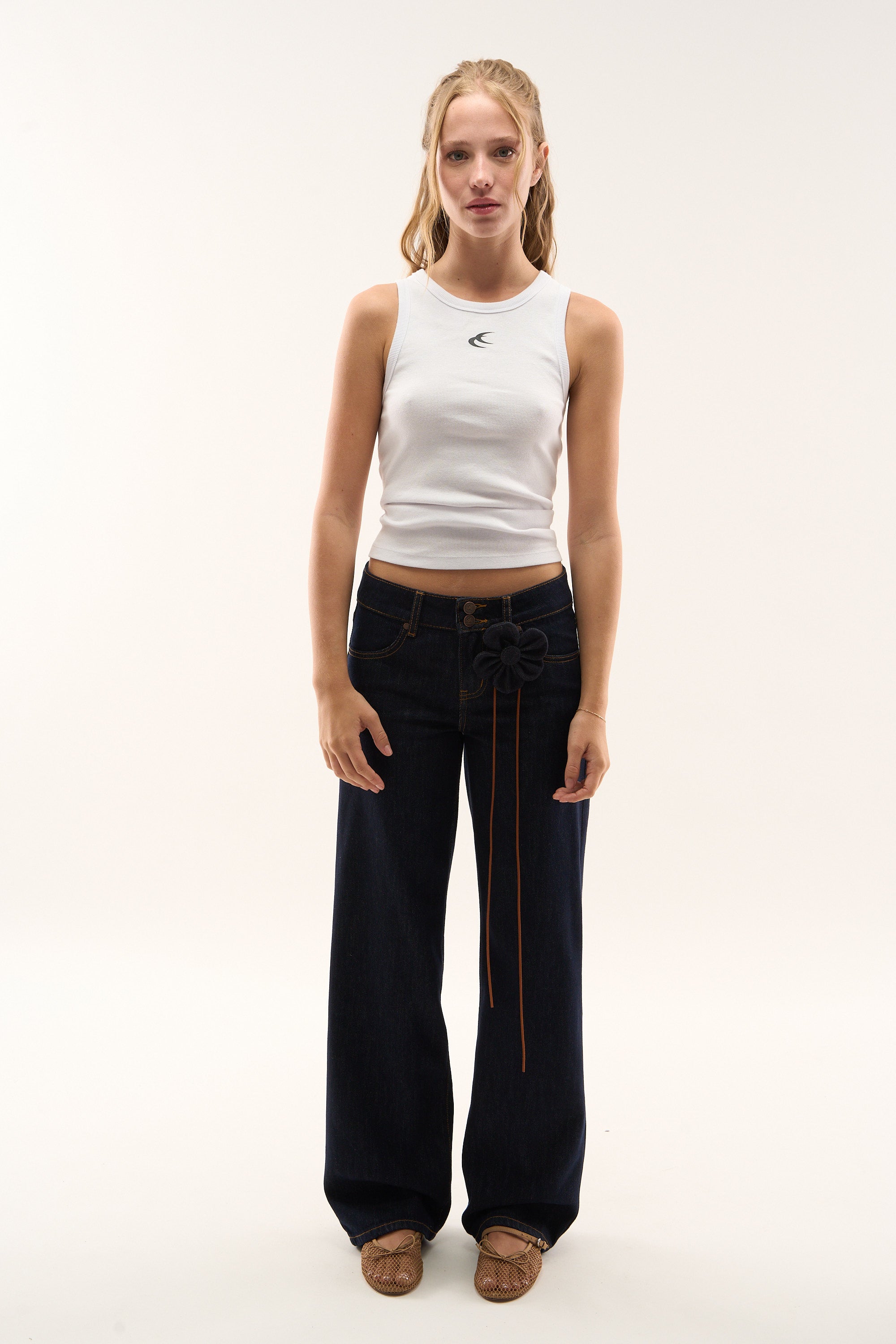 Pantalones azul marino oscuro