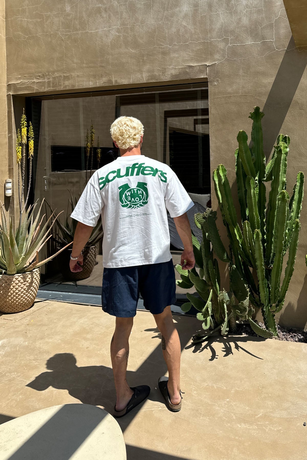 Camiseta Familia color crudo