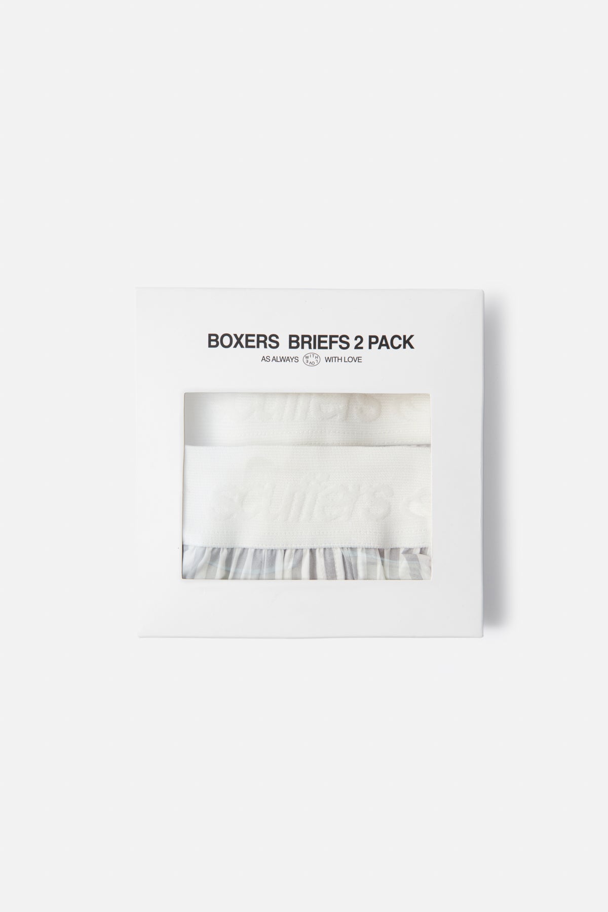 Paquete de bóxer blanco